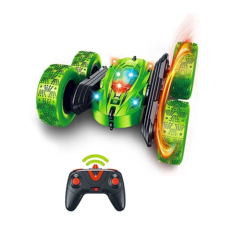 Foto 2 pulgar | Control Remoto Car Car Crazy Car Full Led 360° Verde - Venta Internacional.