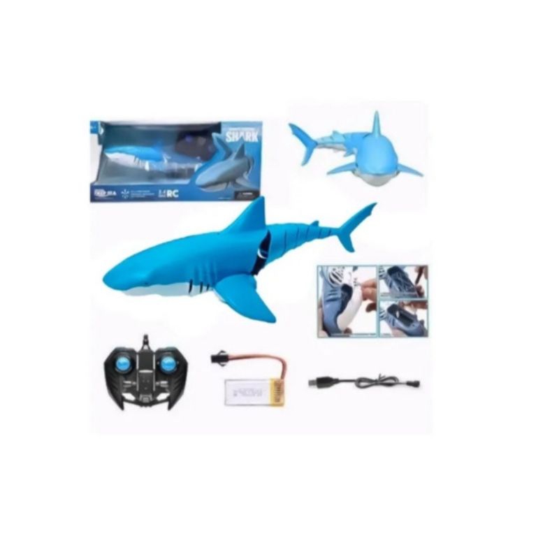 Foto 3 pulgar | Control Remoto Shark Toy Shark De 38 Cm Con Velocidad De 10 Km/h - Venta Internacional.