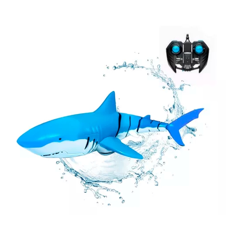 Juguete De Tiburón Con Control Remoto Y Hélices Para Uso En El Agua - Venta Internacional.