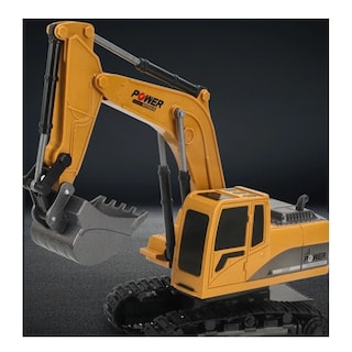 Foto 2 | Retroexcavadora Con Control Remoto, Escala 1:24 Y 6 Canales Para Niños - Venta Internacional.