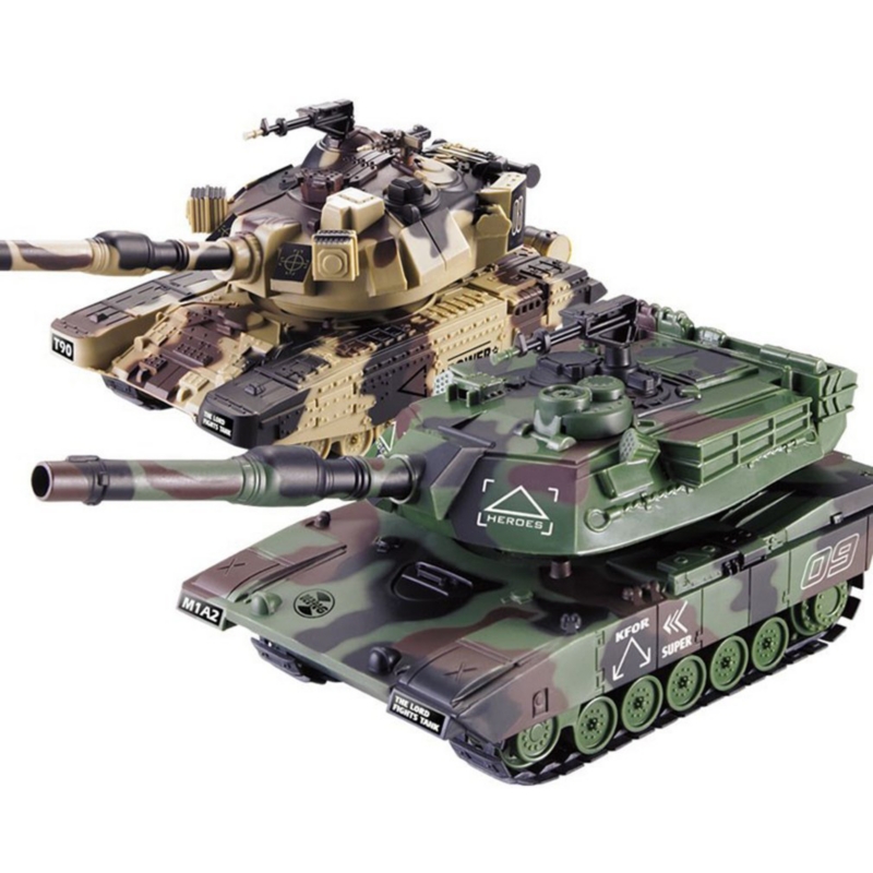 Foto 5 | Juguete Tanque Inalámbrico Todoterreno Rc Crawler M1a2 T90 Con Mando A Distancia - Venta Internacional.