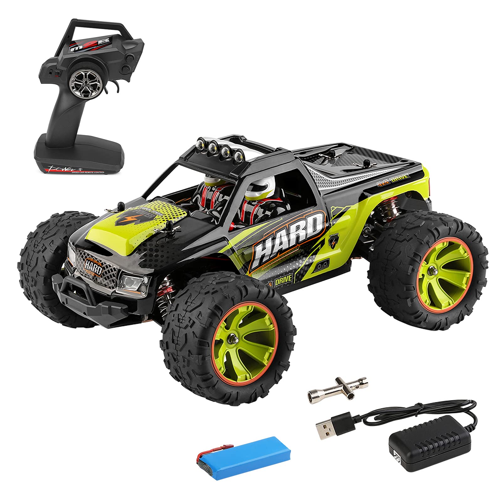 Coche Rc Goolrc Wltoys 144002 A Escala 1/14 4wd 60 Km/h De Alta Velocidad - Venta Internacional.