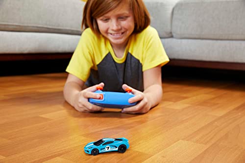 Foto 3 pulgar | Carro con Control Remoto Corvette Hot Wheels Rc C8 a Escala 1:64  - Venta Internacional