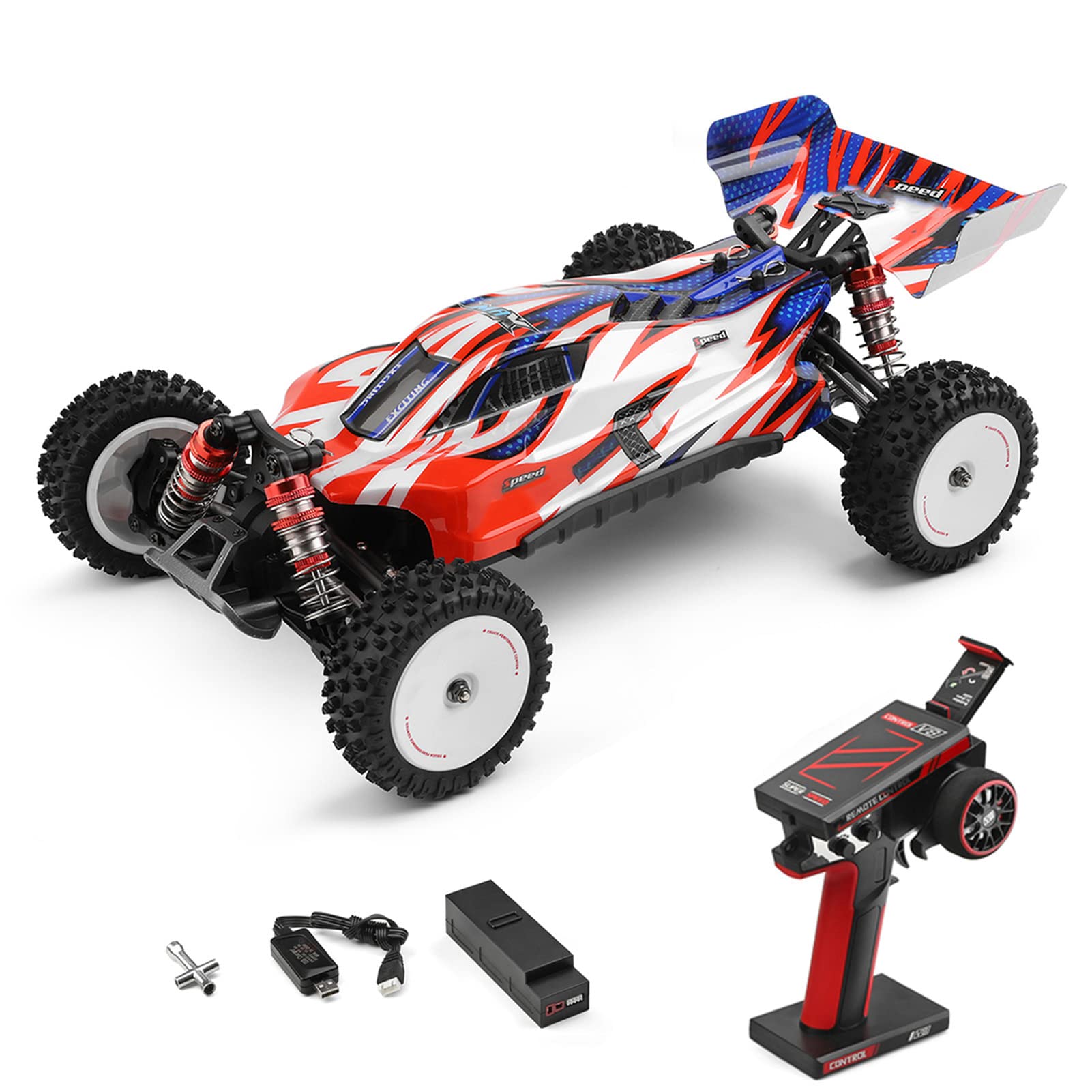 Foto 2 pulgar | Coche Rc Goolrc Wltoys 124008 Sin Escobillas 1:12 60 Km/h 4wd Rtr - Venta Internacional.