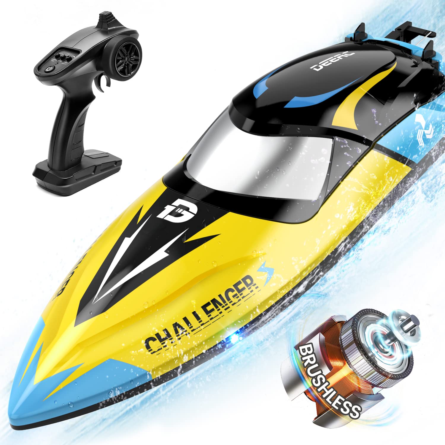 Barco Rc Deerc sin Escobillas a Más de 30 Mph - Venta Internacional