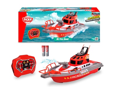 Foto 1 | Bote de Rescate Rc Dickie Toys 15 con Bomba de Agua que Funciona - Venta Internacional
