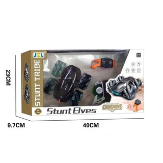 Foto 3 | Coche de Acrobacias RC Elf Negro con Control Remoto y por Gestos - Venta Internacional