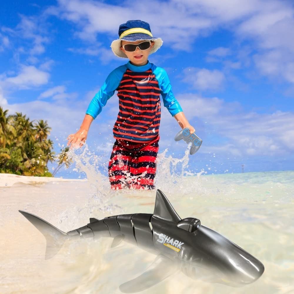 Foto 8 pulgar | Juguete con Control Remoto Shark Toy Coodoo a Escala 1:18 para más de 6 Años - Venta Internacional