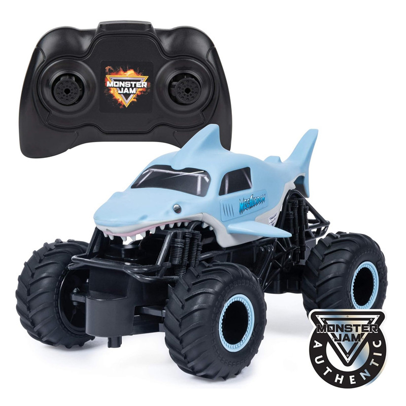 Foto 2 pulgar | Coche De Control Remoto Spin Master Monster Jam Megalodon