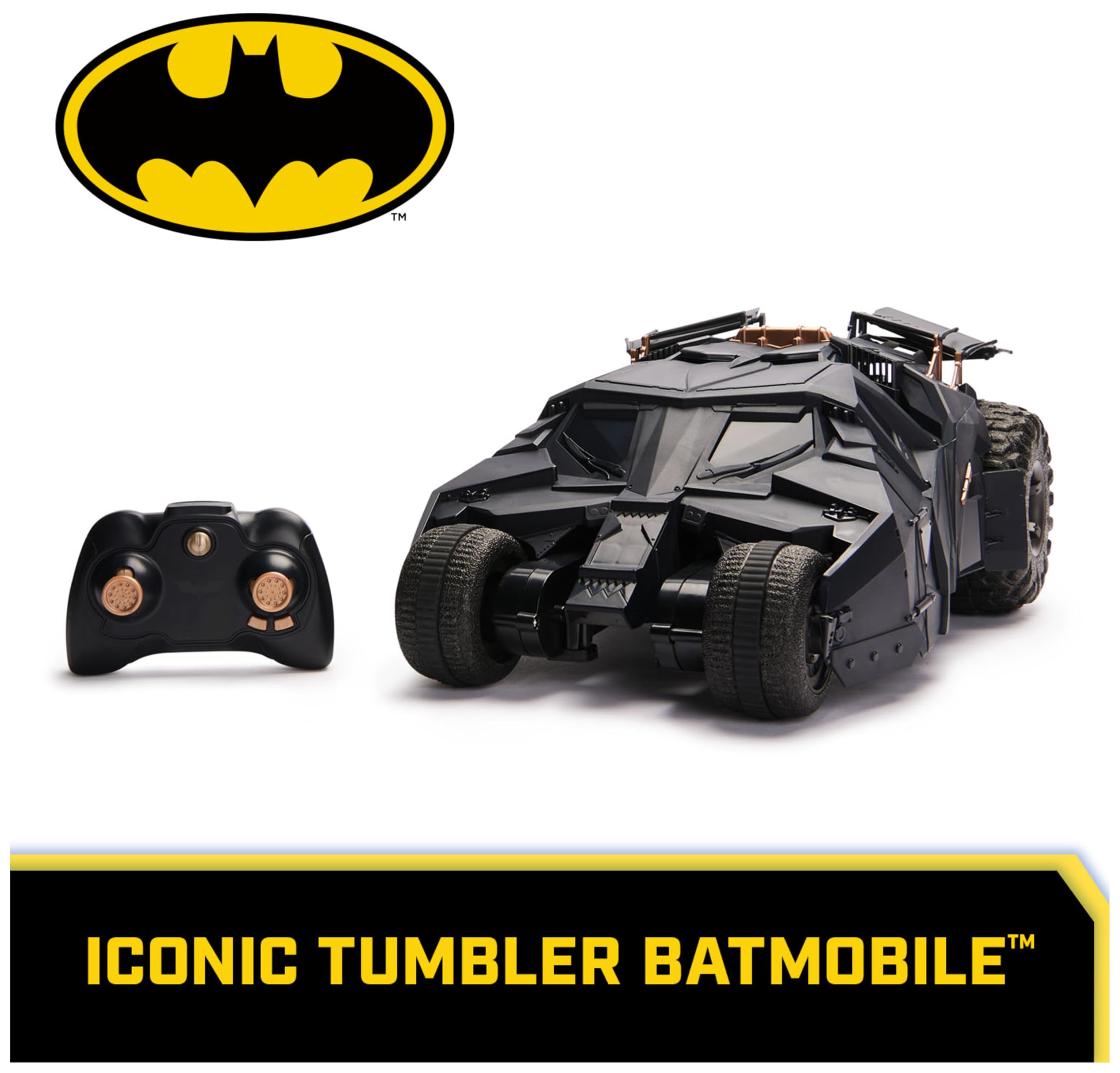 Foto 3 pulgar | Vaso Rc Batmobile A Escala 1:15 De Batman, 85 Aniversario - Venta Internacional.