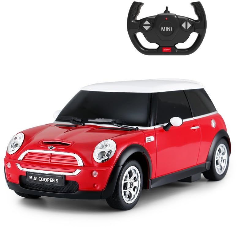 Coche Rc Con Control Remoto Rastar 1:14 Réplica Del Mini Cooper S - Venta Internacional.