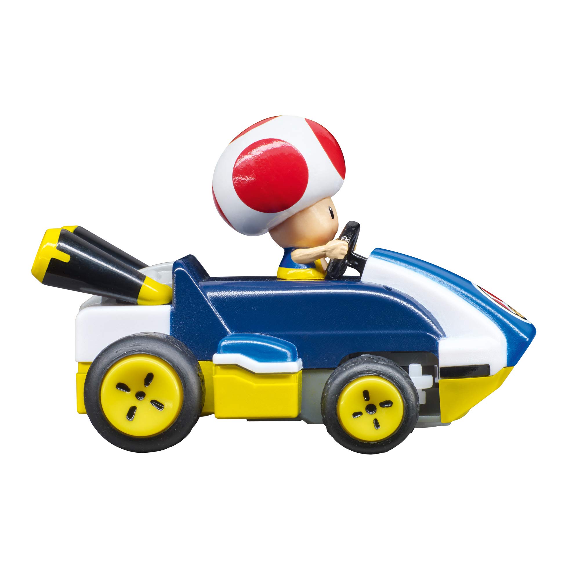 Foto 8 pulgar | Coche De Juguete Carrera Rc Nintendo Mario Kart Toad 2,4 Ghz 1:50 - Venta Internacional.