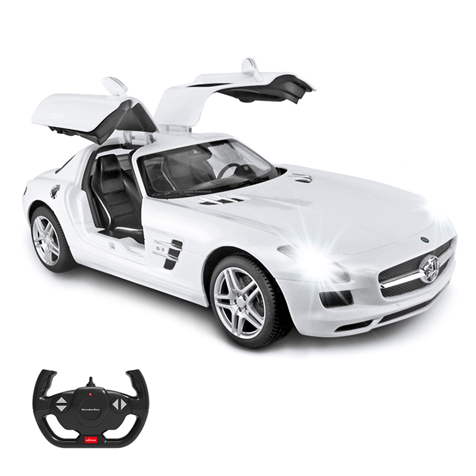 Coche A Control Remoto Rastar Benz Mercedes Sls Amg A Escala 1:14 - Venta Internacional