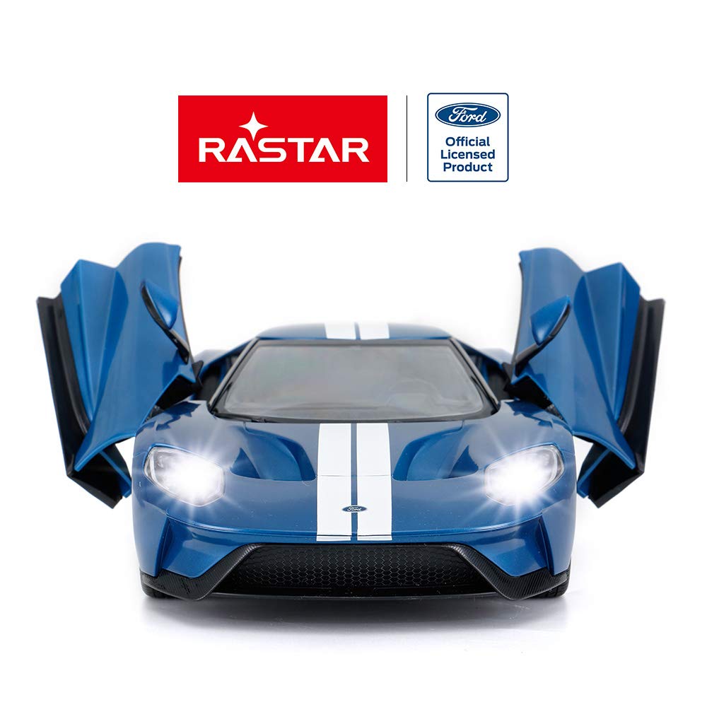 Foto 3 pulgar | Juguete de Carreras RC Car Rastar 1/14 Ford GT con Control Remoto - Venta Internacional