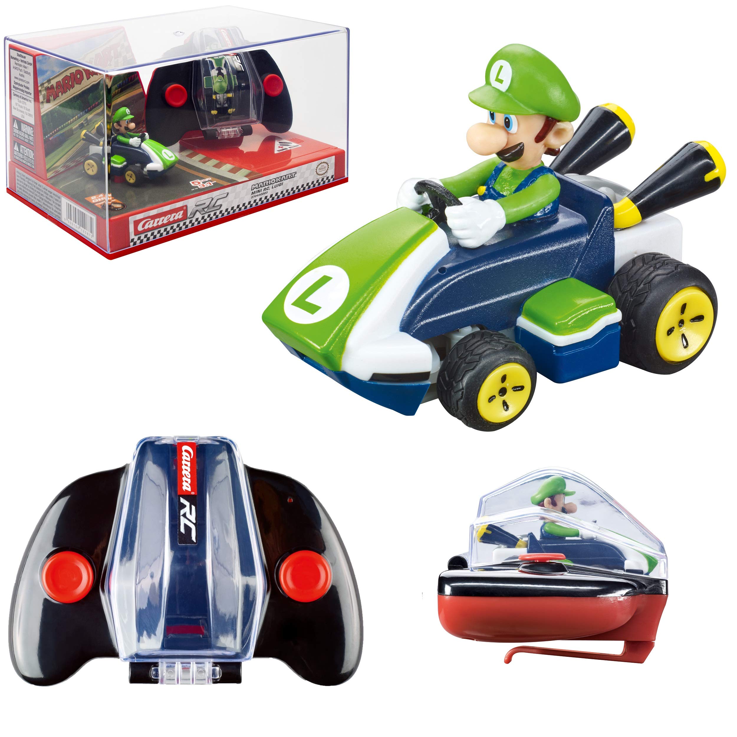 Coche De Juguete Carrera Rc Nintendo Mario Kart Luigi 2,4 Ghz - Venta Internacional. $925