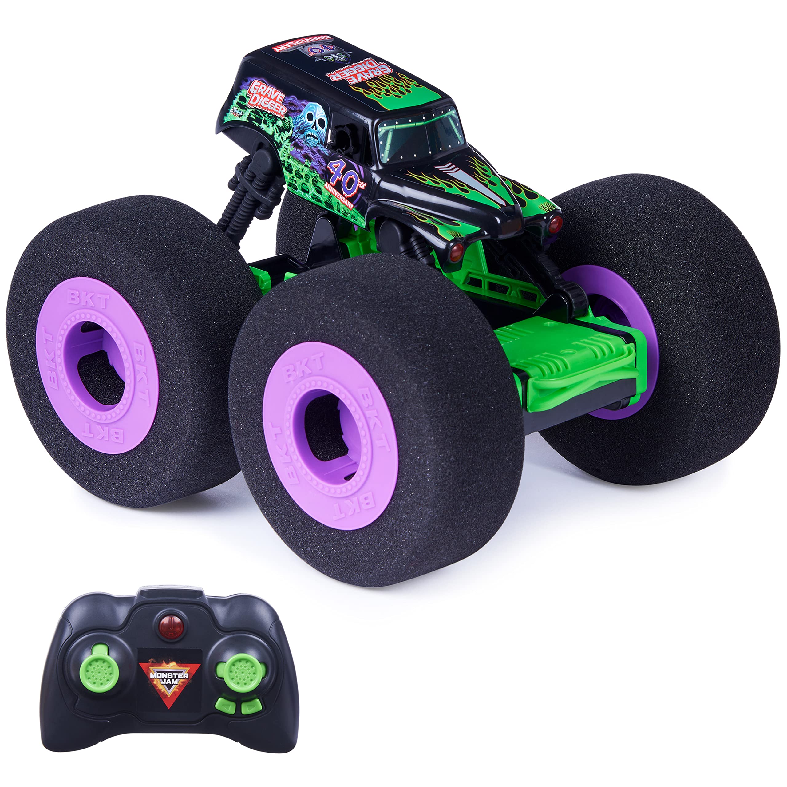 Foto 2 pulgar | Carro Rc Monster Jam Ramp Champ Grave Digger A Escala 1:15 - Venta Internacional.