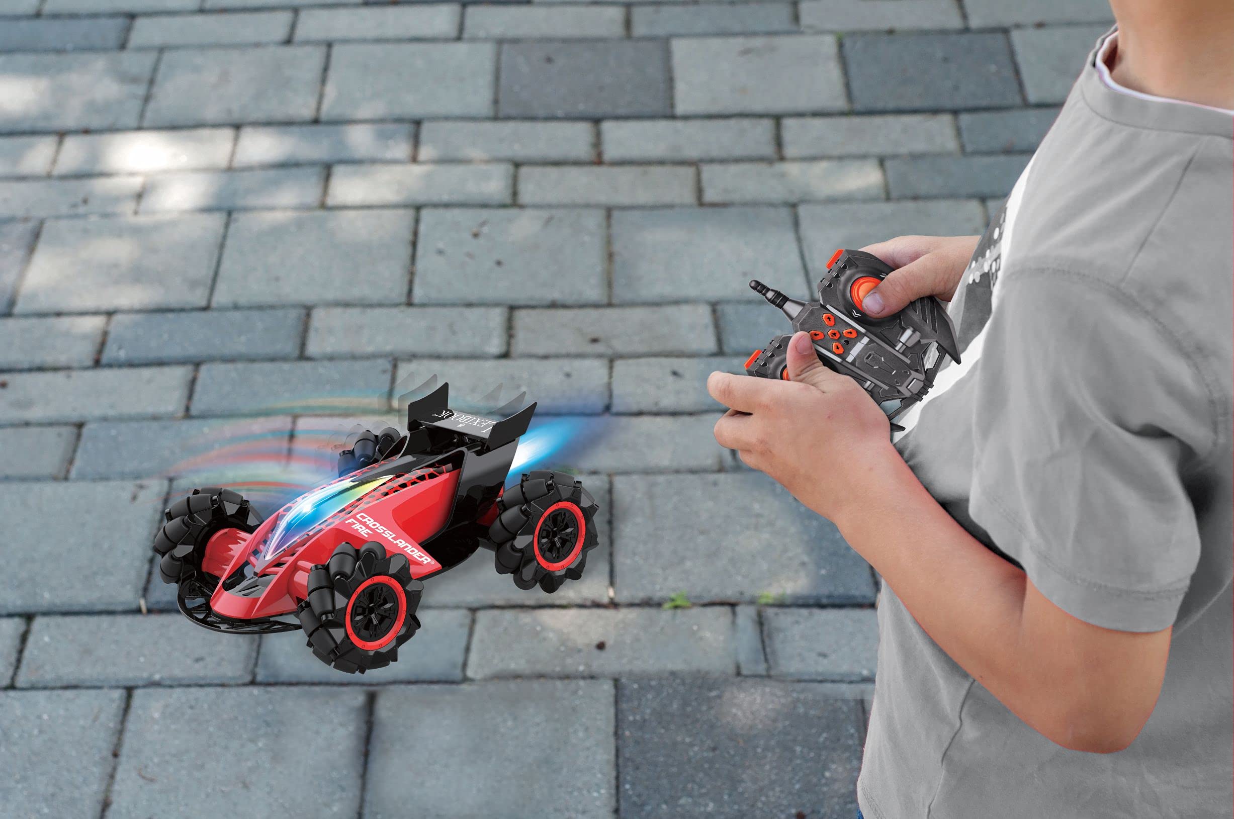 Foto 6 pulgar | Coche Con Mando A Distancia Lexibook Crosslander Fire Rc60 Red - Venta Internacional.