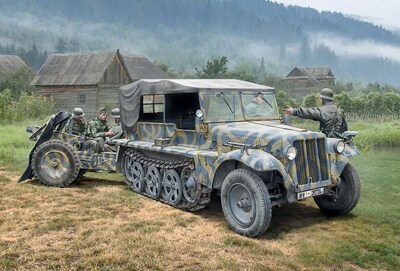 Foto 2 | Kit Modelo Italeri 6595 Sd.kfz. 10 Demag D7 Con 7,5 Cm Le. Big 18 - Venta Internacional.