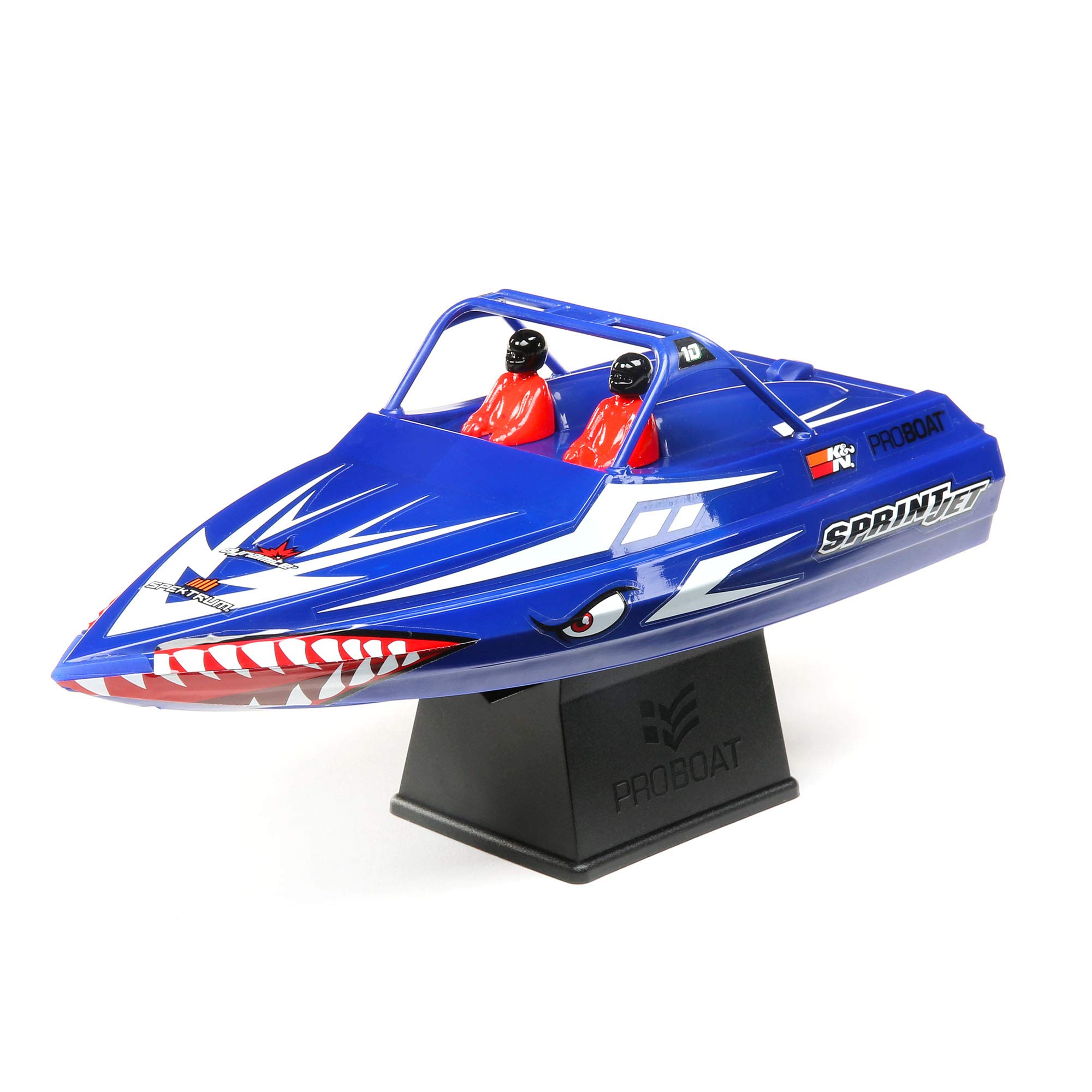 Foto 2 pulgar | Rc Boat Pro Boat Sprintjet 9, Autorregulable, Deep-v, Azul Azabache - Venta Internacional.