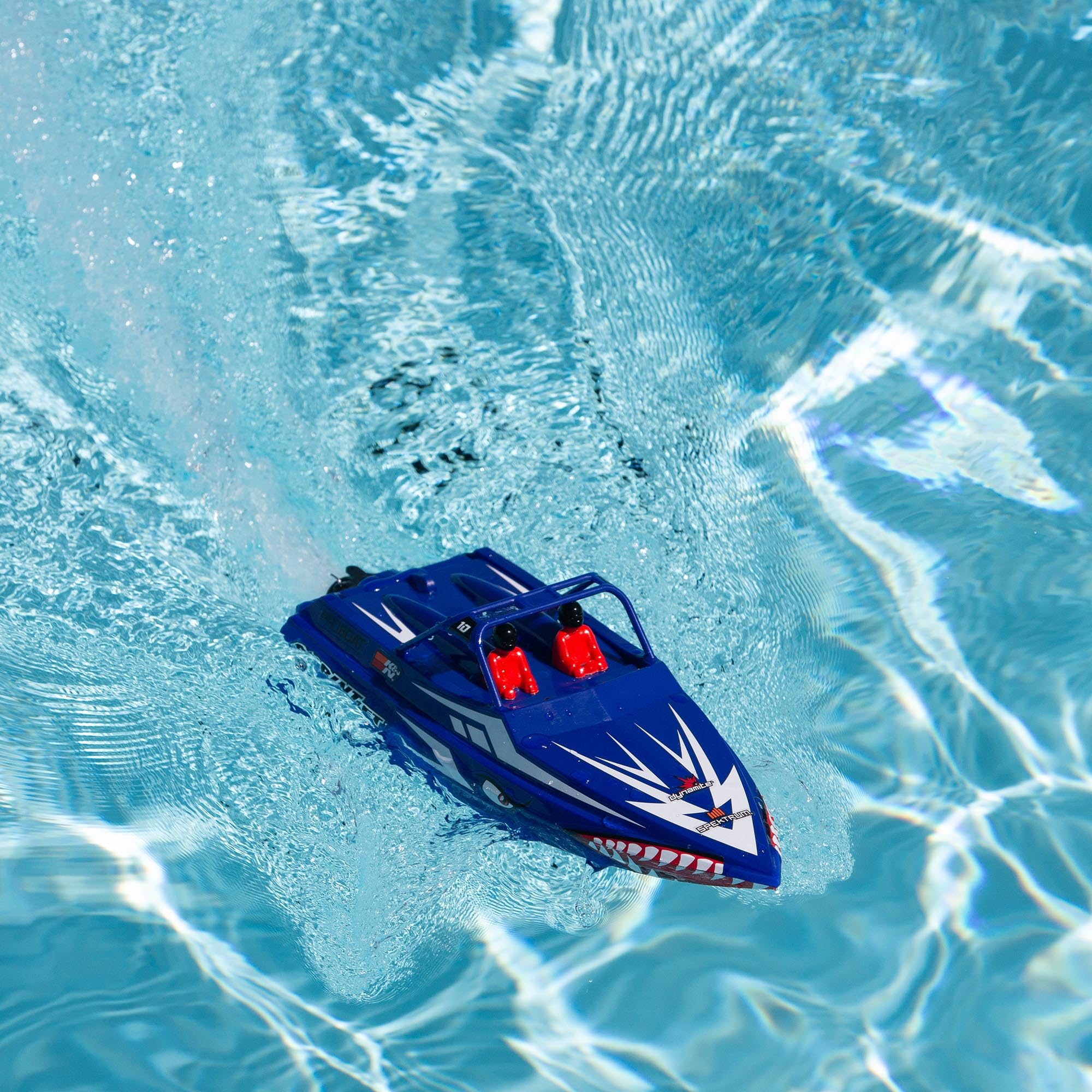 Foto 4 pulgar | Rc Boat Pro Boat Sprintjet 9, Autorregulable, Deep-v, Azul Azabache - Venta Internacional.