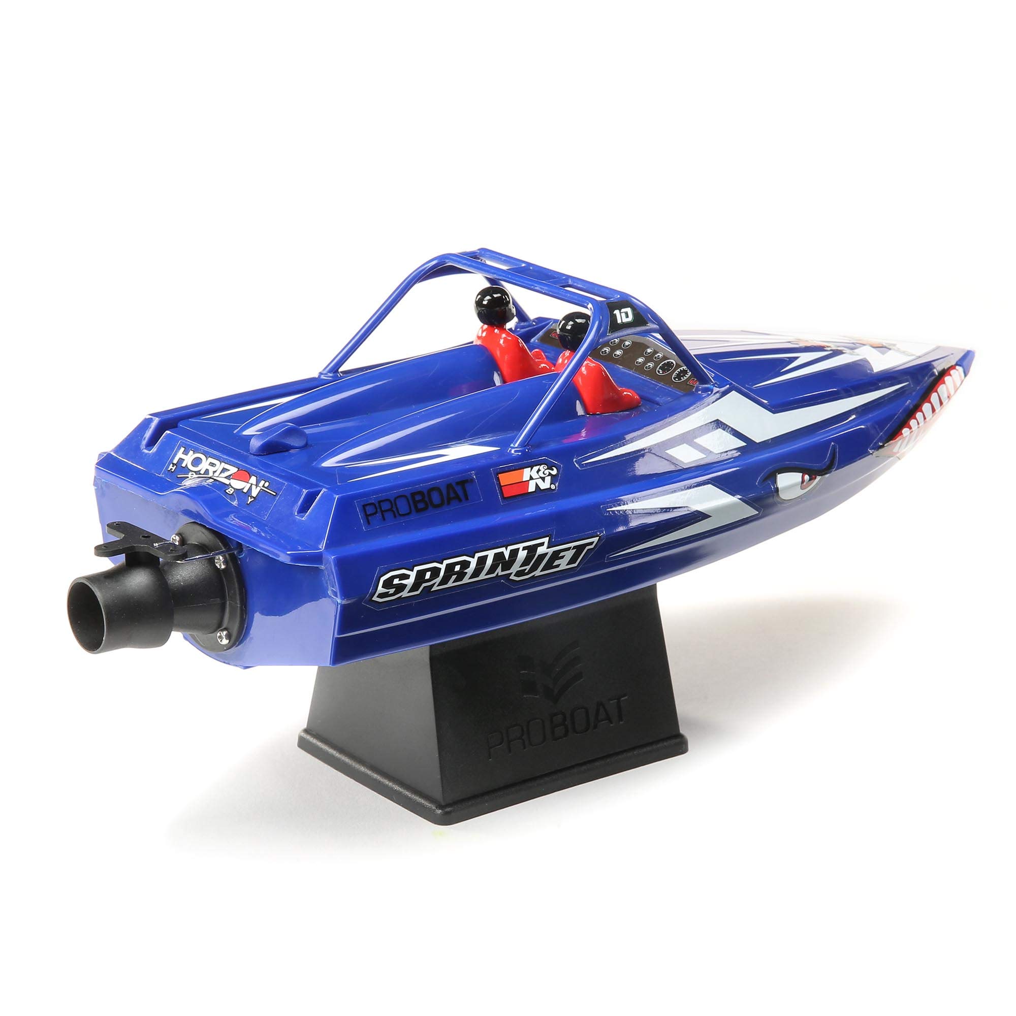 Foto 6 pulgar | Rc Boat Pro Boat Sprintjet 9, Autorregulable, Deep-v, Azul Azabache - Venta Internacional.