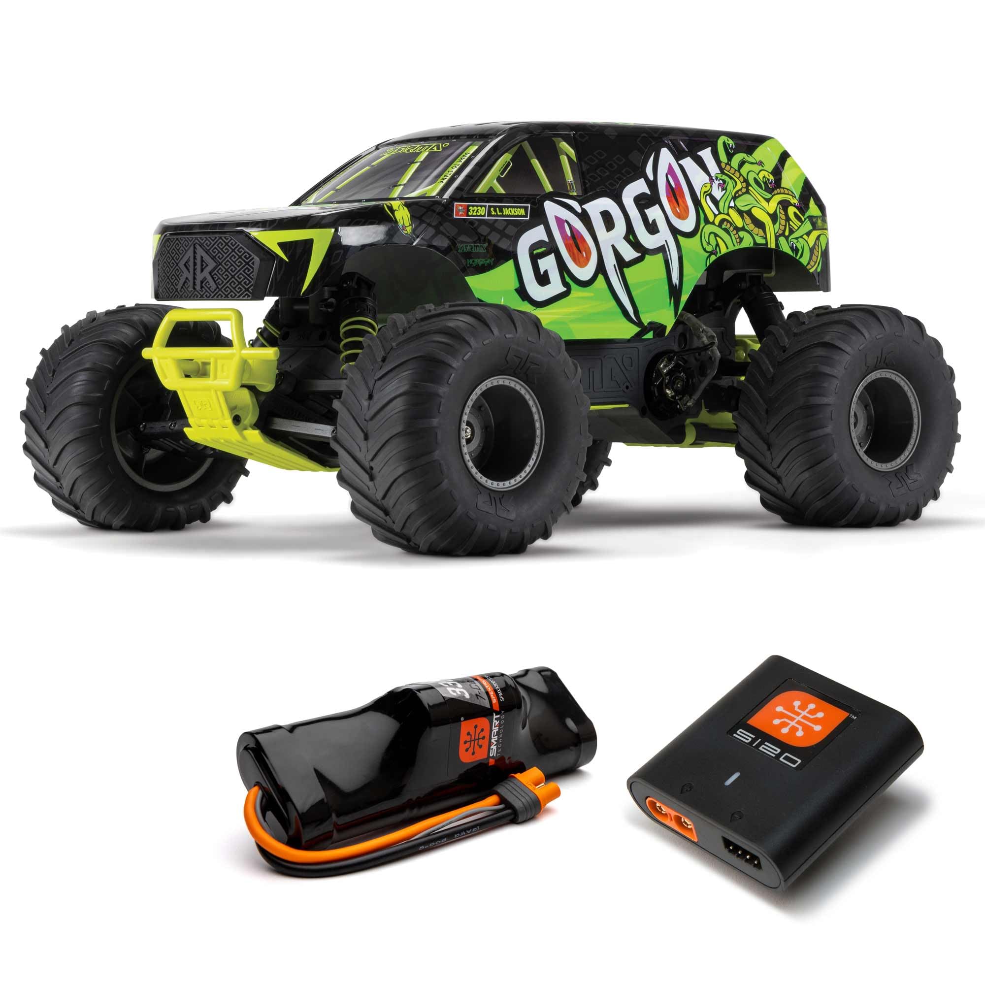 Foto 2 pulgar | Camión Rc Arrma Gorgon 2wd Mt1/10 Rtr Con Batería Y Cargador - Venta Internacional.