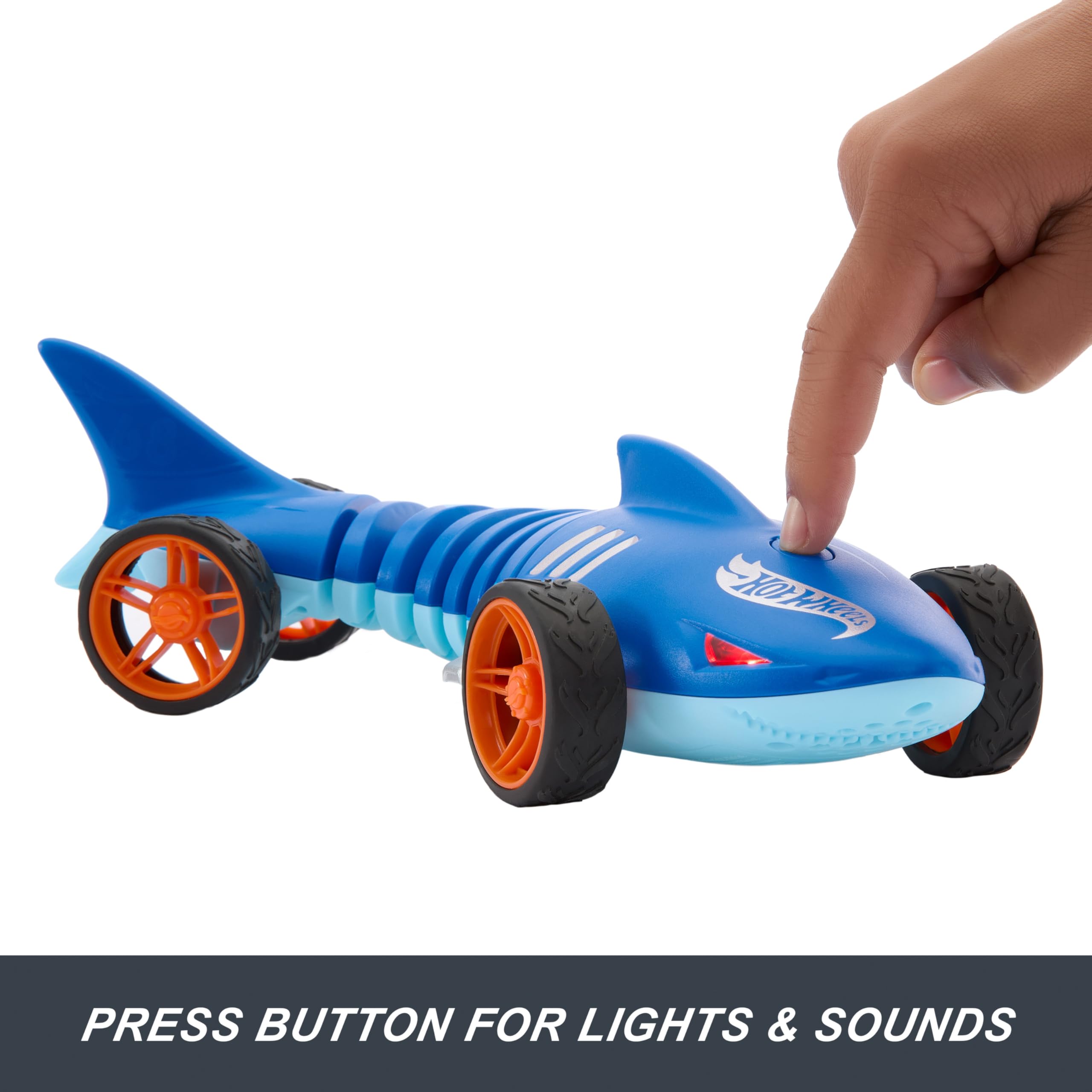 Foto 5 pulgar | Auto De Juguete Rc Hot Wheels Shark Speeder Con Control Remoto A Escala 1:15 - Venta Internacional.