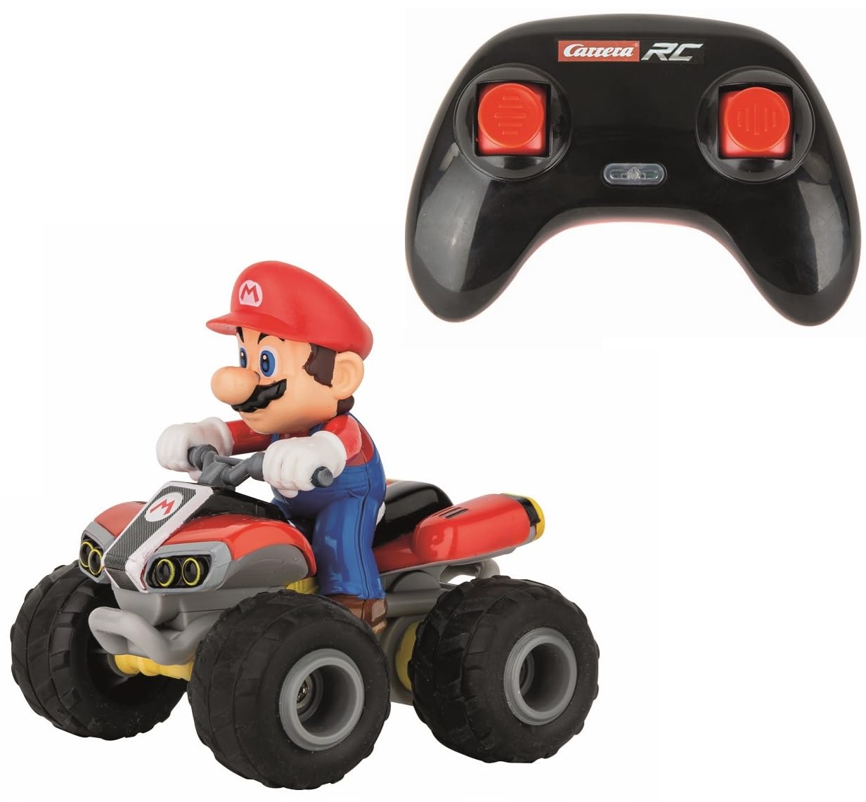 Foto 1 | Coche De Juguete Carrera Rc Nintendo Mario Kart Quad A Escala 1:40 2,4 Ghz - Venta Internacional.