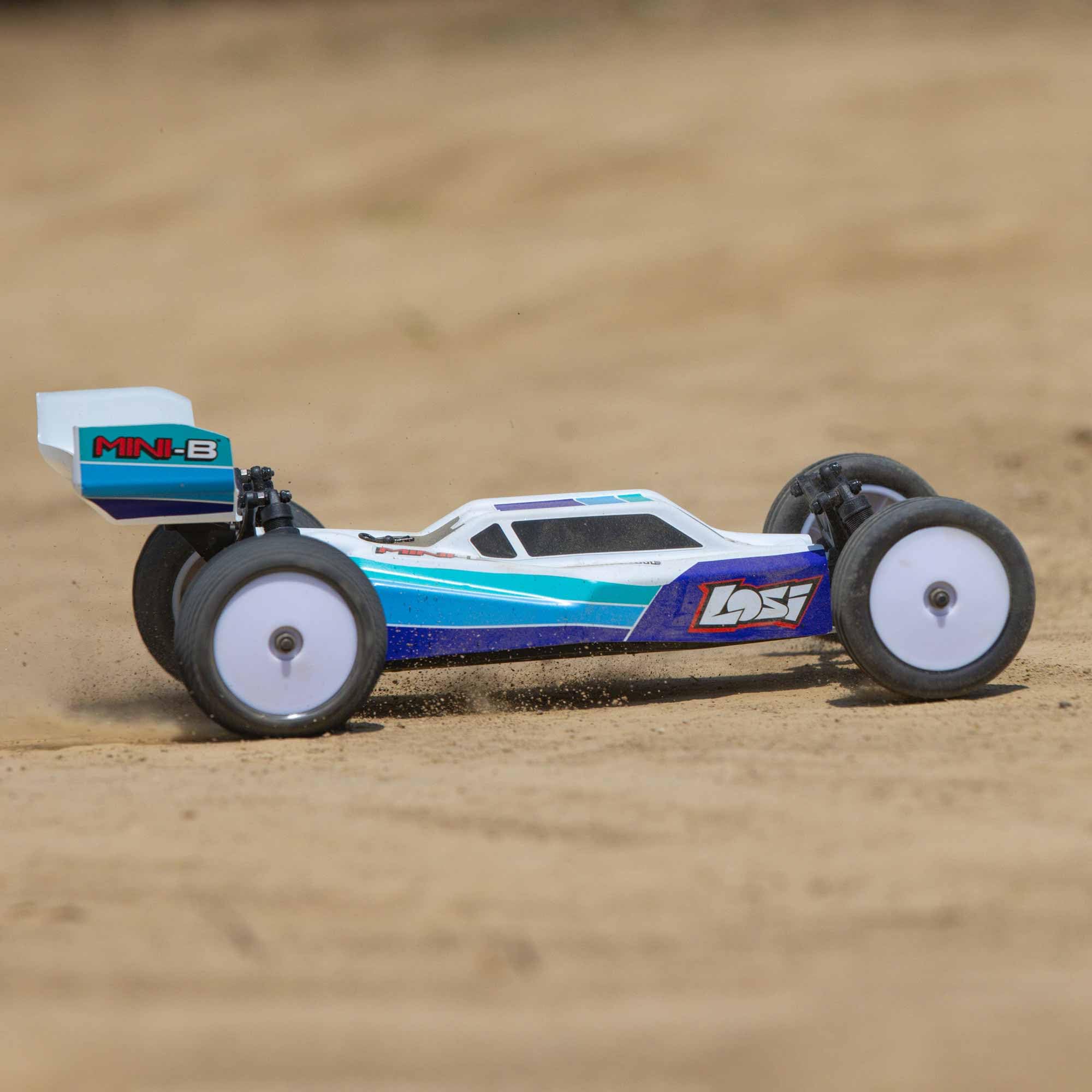 Foto 6 | Cochecito Rc Losi 1/16 Mini-b 2wd Sin Escobillas Rtr Azul - Venta Internacional.