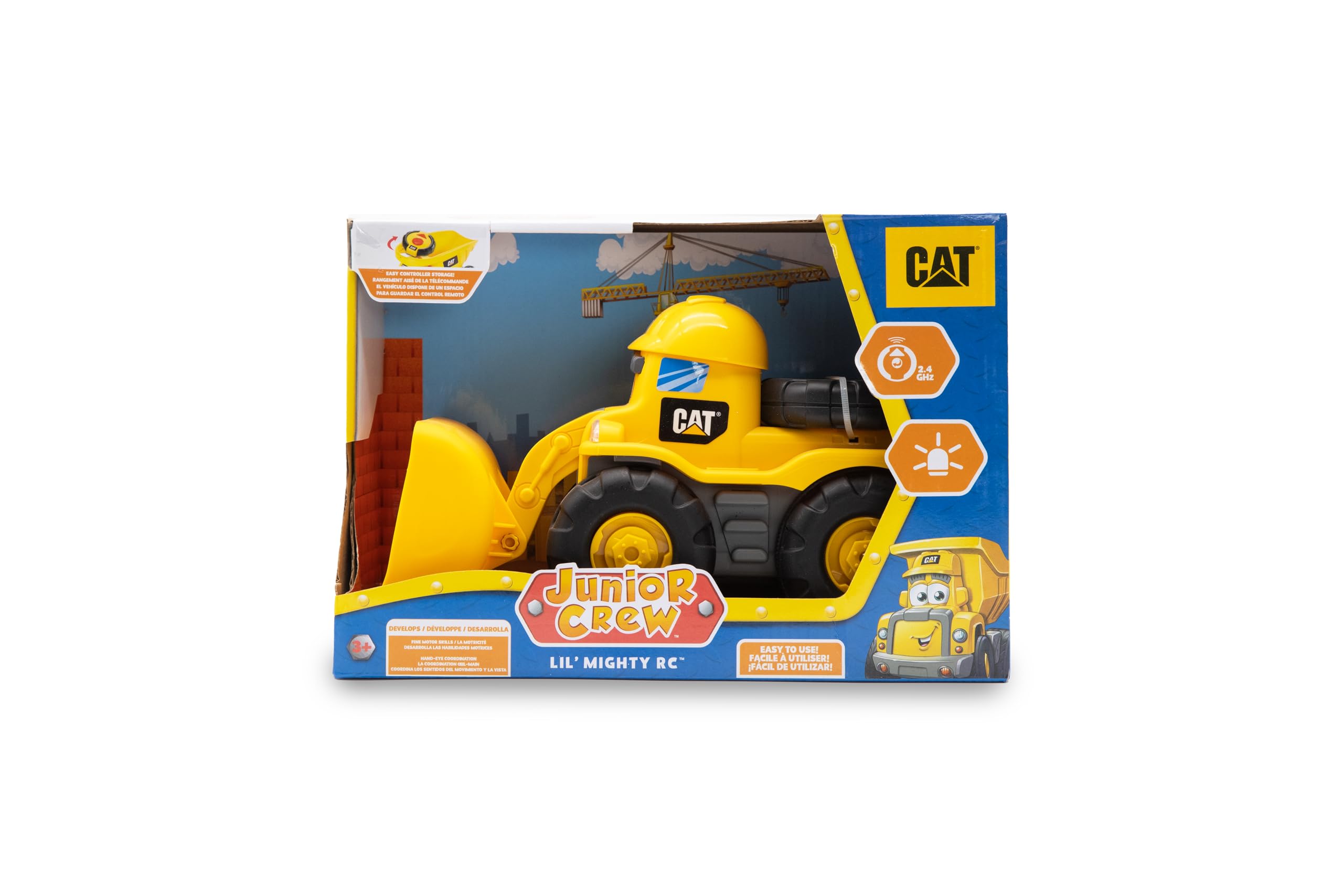 Foto 7 pulgar | Camión Cargador Rc Con Control Remoto Cat Construction Toys 26,67 Cm - Venta Internacional.