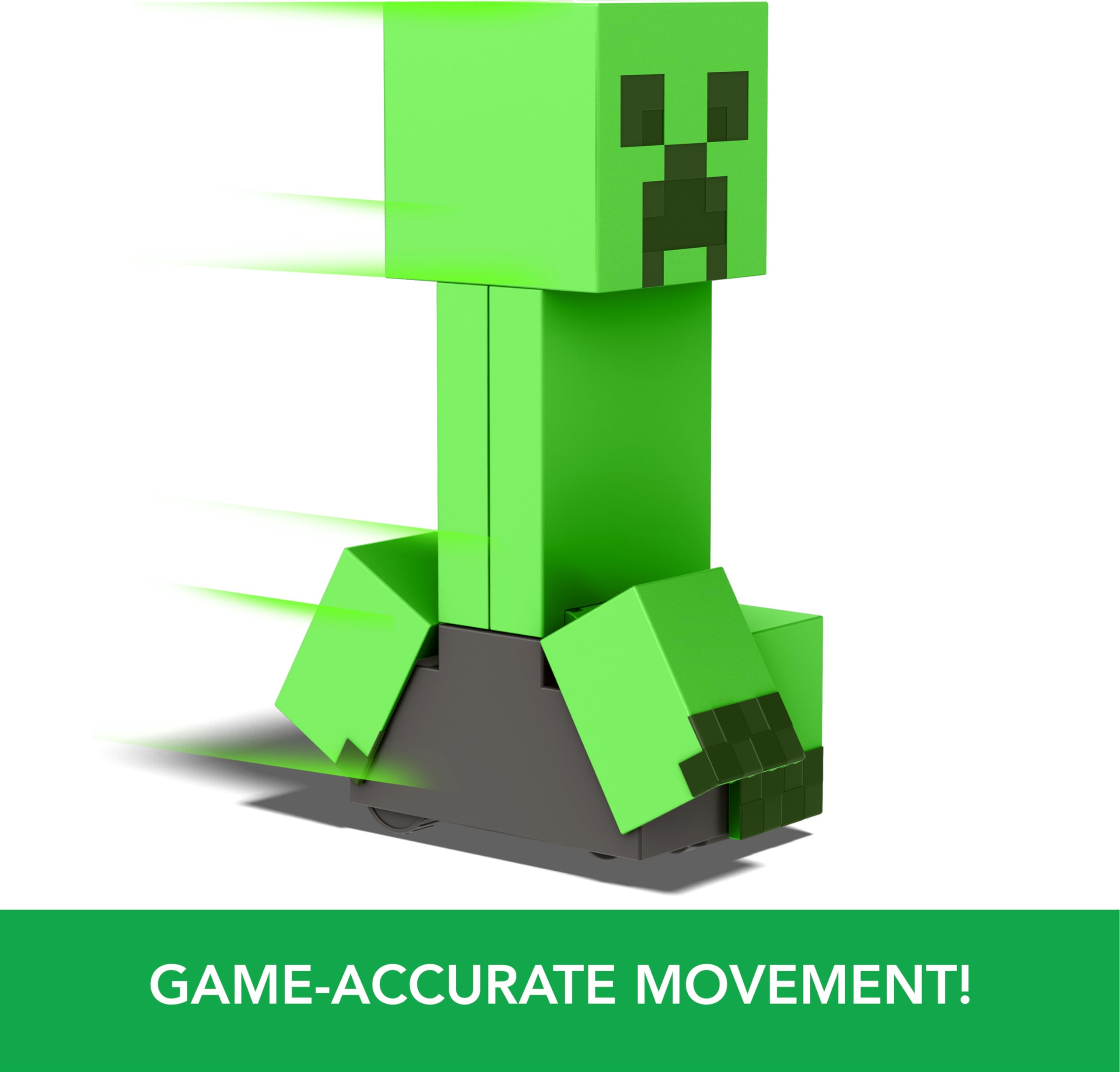 Foto 4 | Toy Mattel Minecraft Exploding Rc Creeper Con Luces Y Sonidos - Venta Internacional.