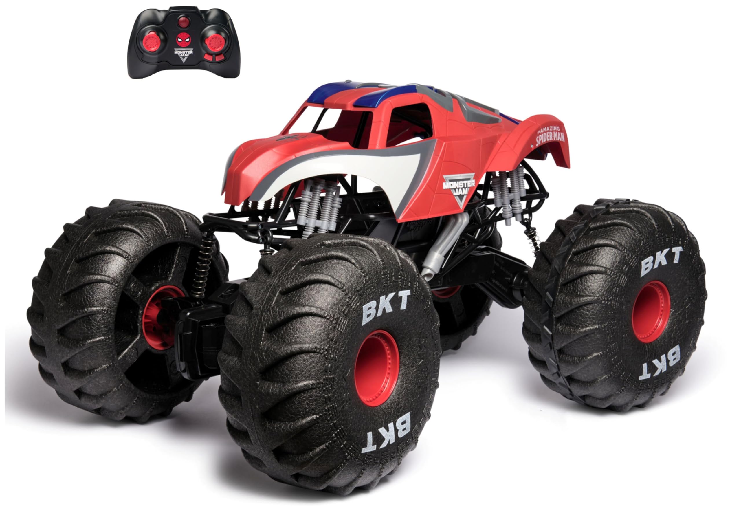 Foto 2 pulgar | Monster Truck Monster Jam Marvel Mega Spider-man A Escala 1:6 - Venta Internacional.