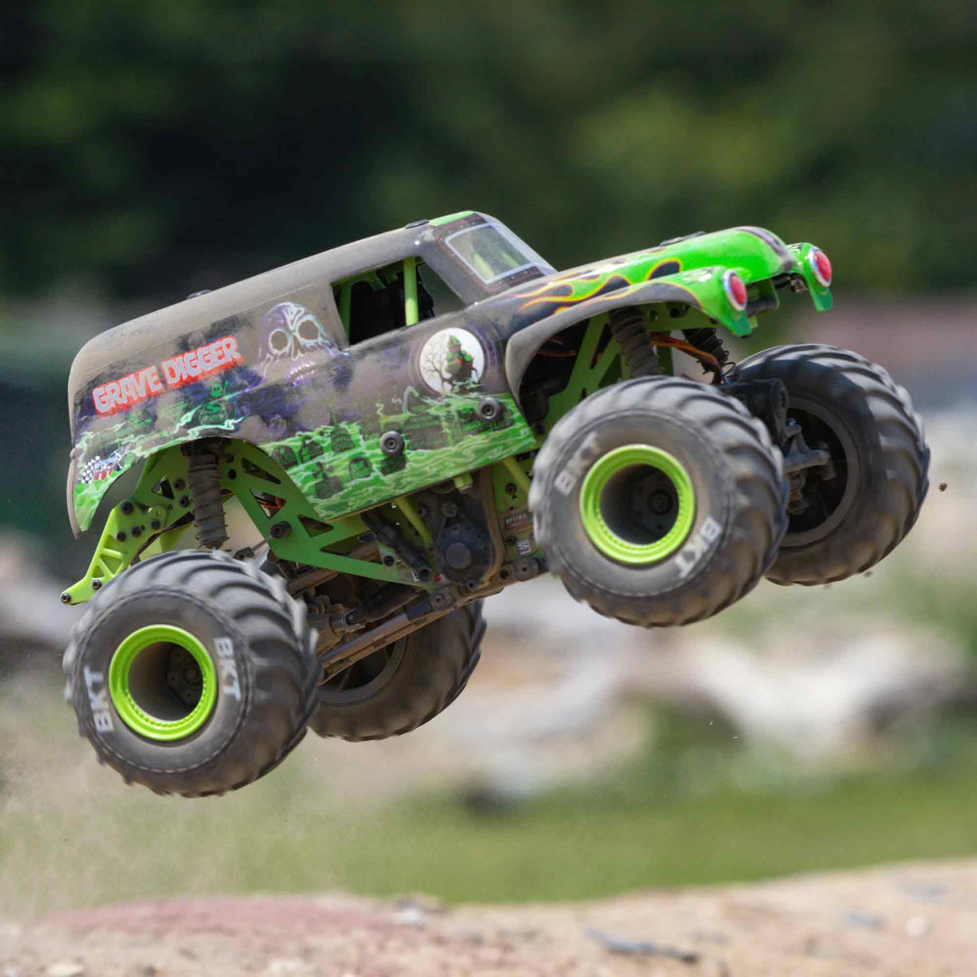 Foto 4 pulgar | Excavadora De Tumbas Monster Truck Losi 1/18 Mini Lmt 4wd Rtr - Venta Internacional.