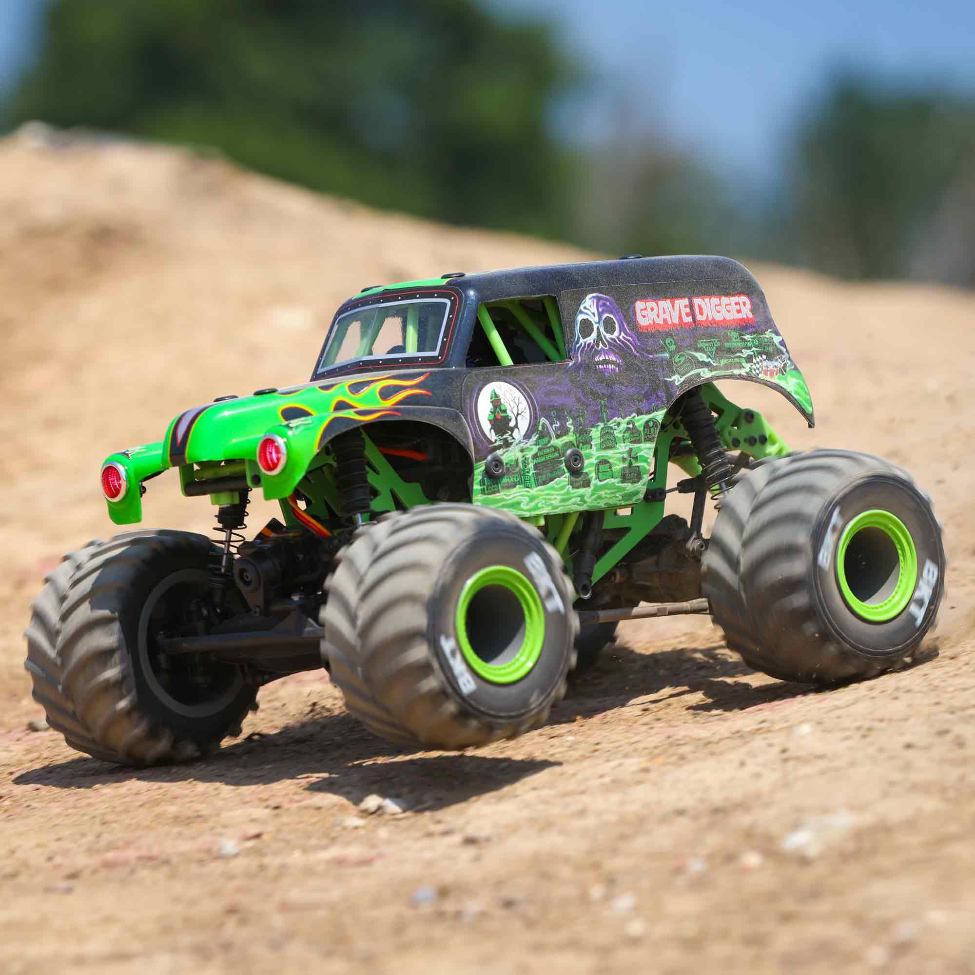 Foto 6 pulgar | Excavadora De Tumbas Monster Truck Losi 1/18 Mini Lmt 4wd Rtr - Venta Internacional.