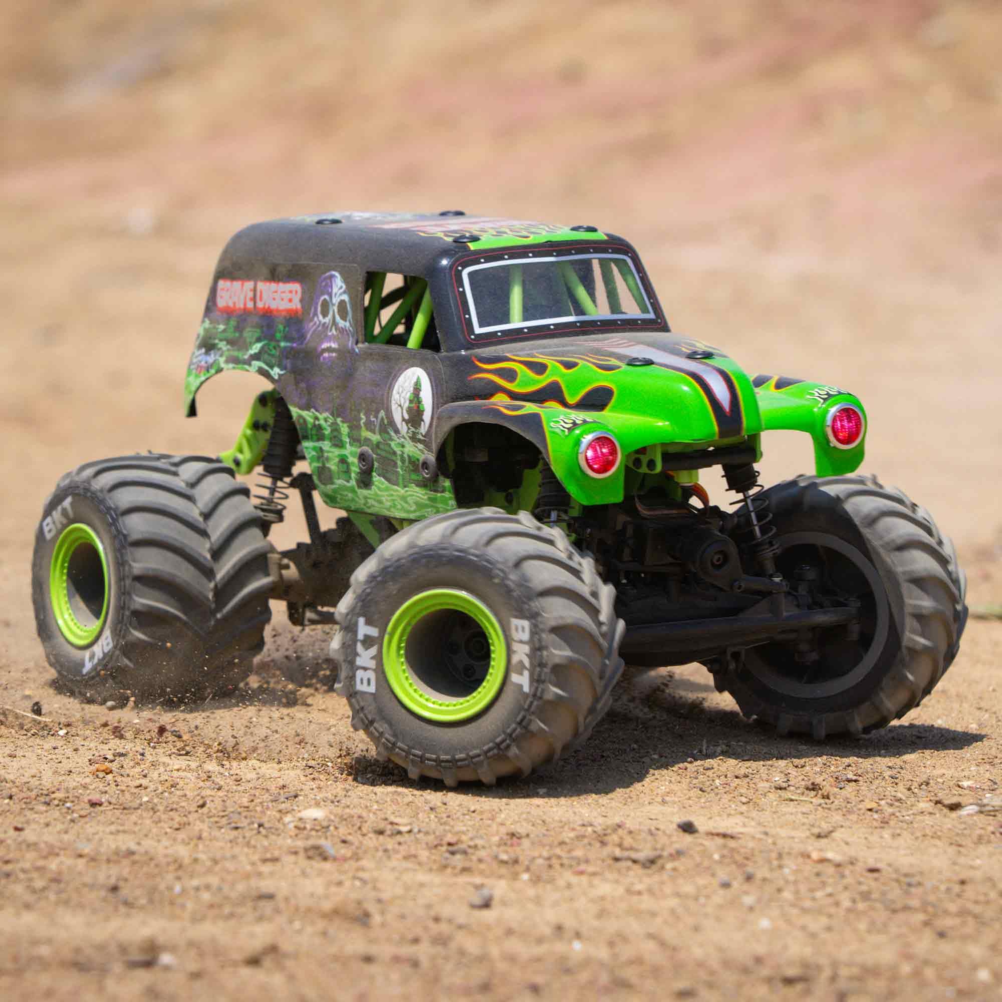 Foto 7 pulgar | Excavadora De Tumbas Monster Truck Losi 1/18 Mini Lmt 4wd Rtr - Venta Internacional.