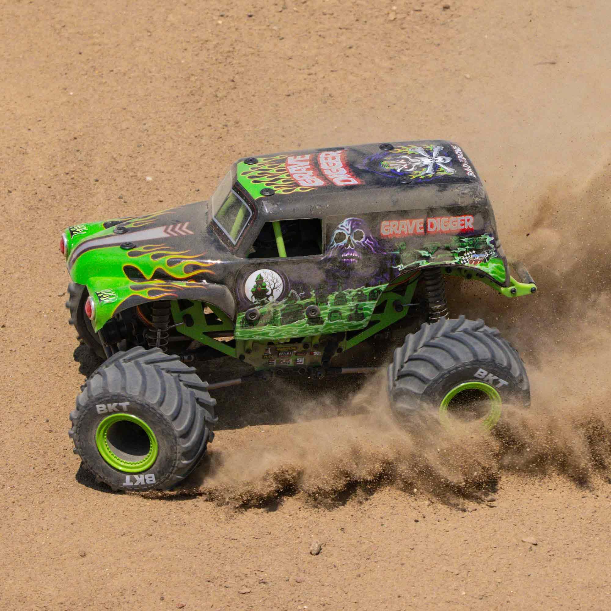 Foto 8 pulgar | Excavadora De Tumbas Monster Truck Losi 1/18 Mini Lmt 4wd Rtr - Venta Internacional.