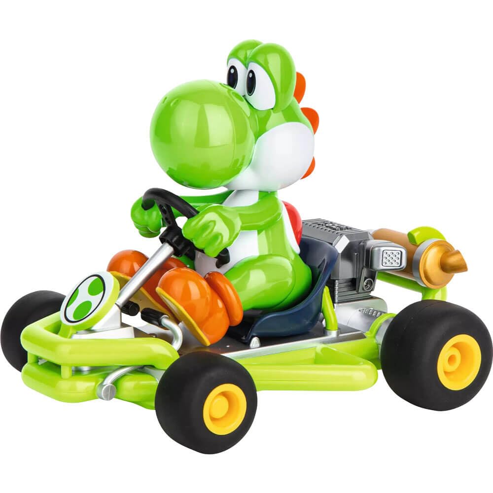 Foto 2 pulgar | Coche A Control Remoto Carrera Mario Kart Pipe Kart Yoshi 1:18 - Venta Internacional.