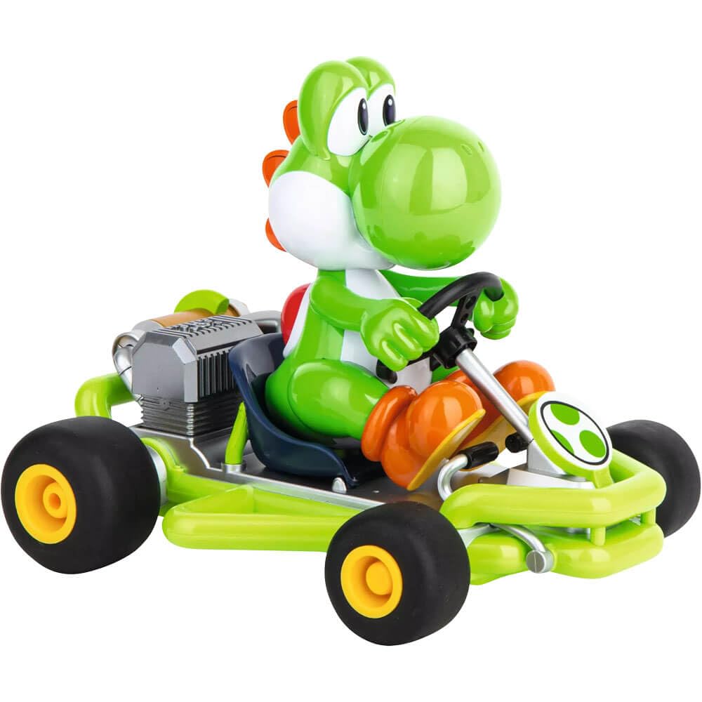 Foto 4 pulgar | Coche A Control Remoto Carrera Mario Kart Pipe Kart Yoshi 1:18 - Venta Internacional.