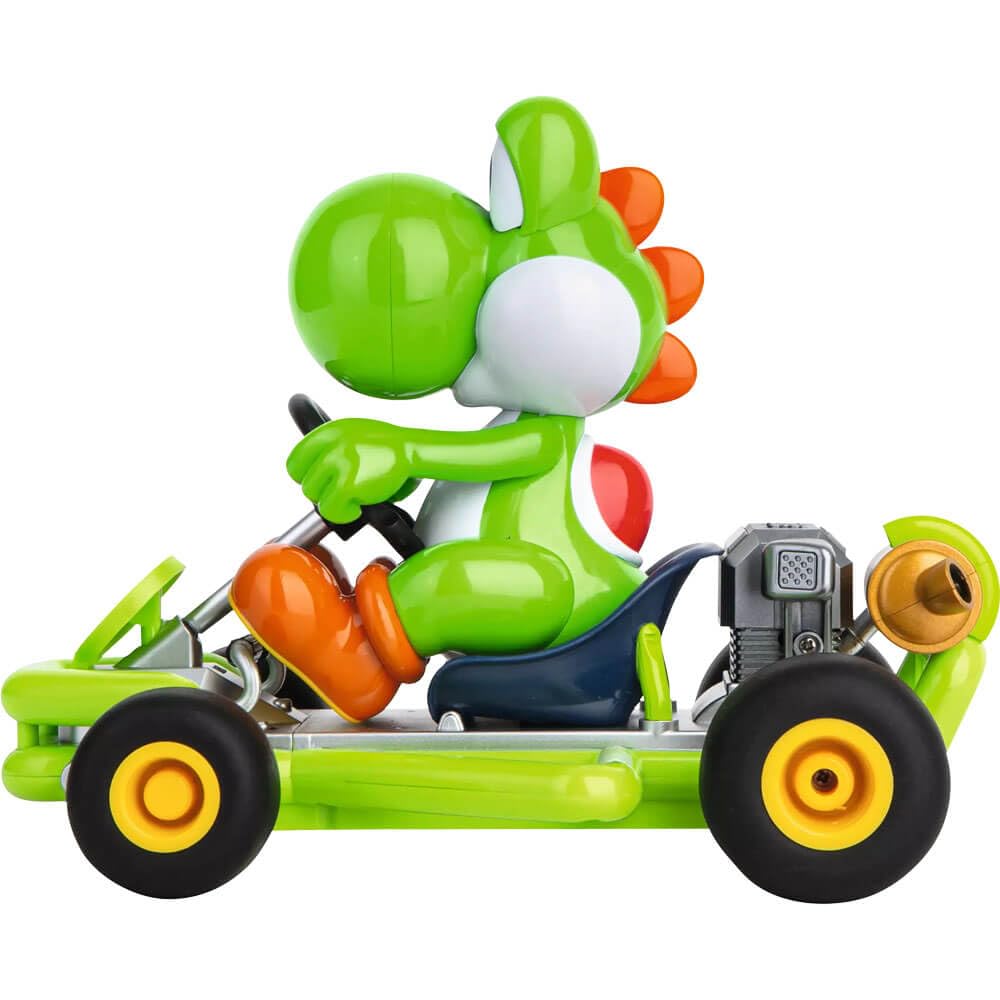 Foto 5 pulgar | Coche A Control Remoto Carrera Mario Kart Pipe Kart Yoshi 1:18 - Venta Internacional.