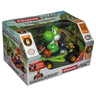 Foto 7 | Coche A Control Remoto Carrera Mario Kart Pipe Kart Yoshi 1:18 - Venta Internacional.