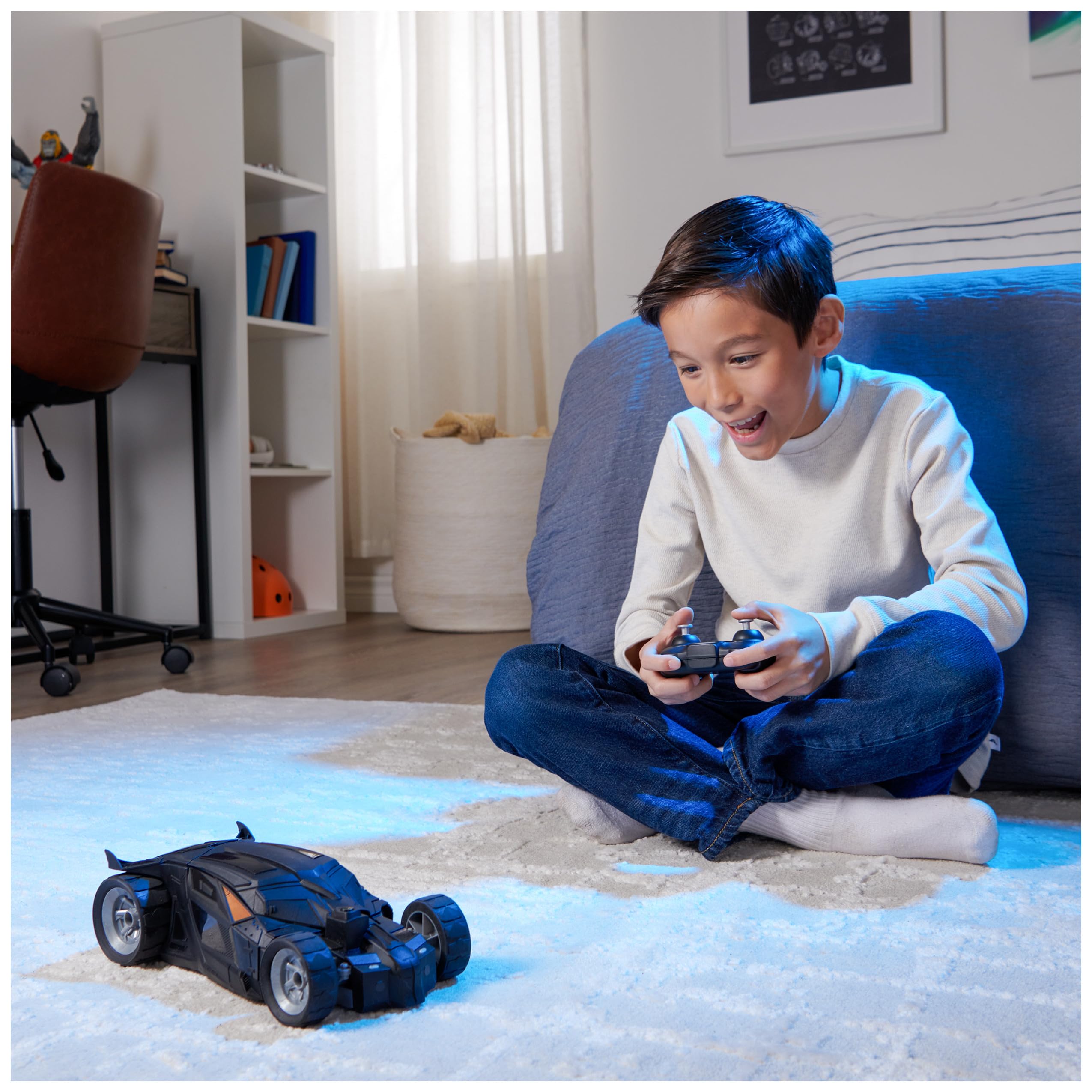 Foto 6 pulgar | Coche Con Control Remoto Dc Comics Batman Batmobile Para Niños De 4 Años O Más - Venta Internacional.