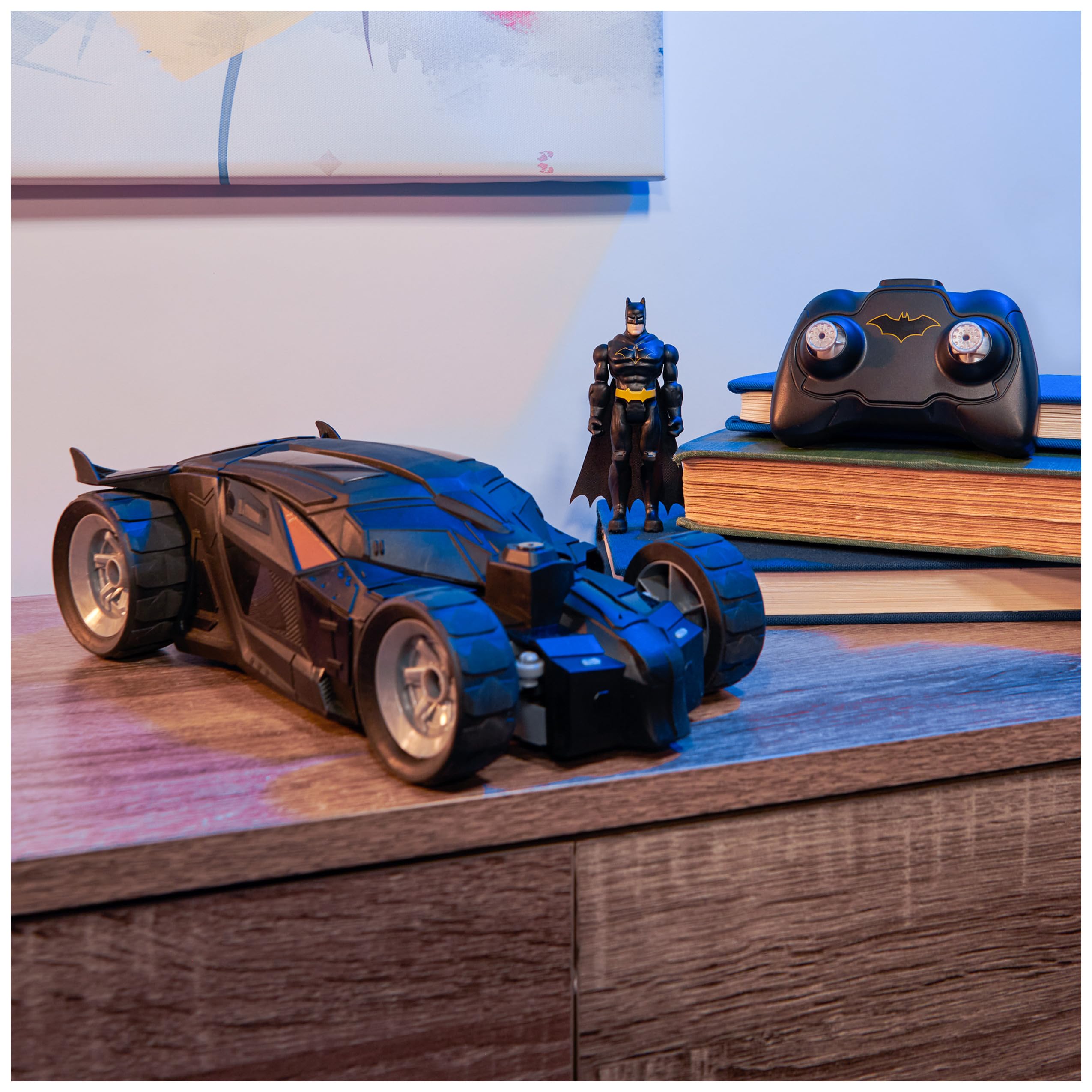 Foto 6 | Coche Con Control Remoto Dc Comics Batman Batmobile Para Niños De 4 Años O Más - Venta Internacional.