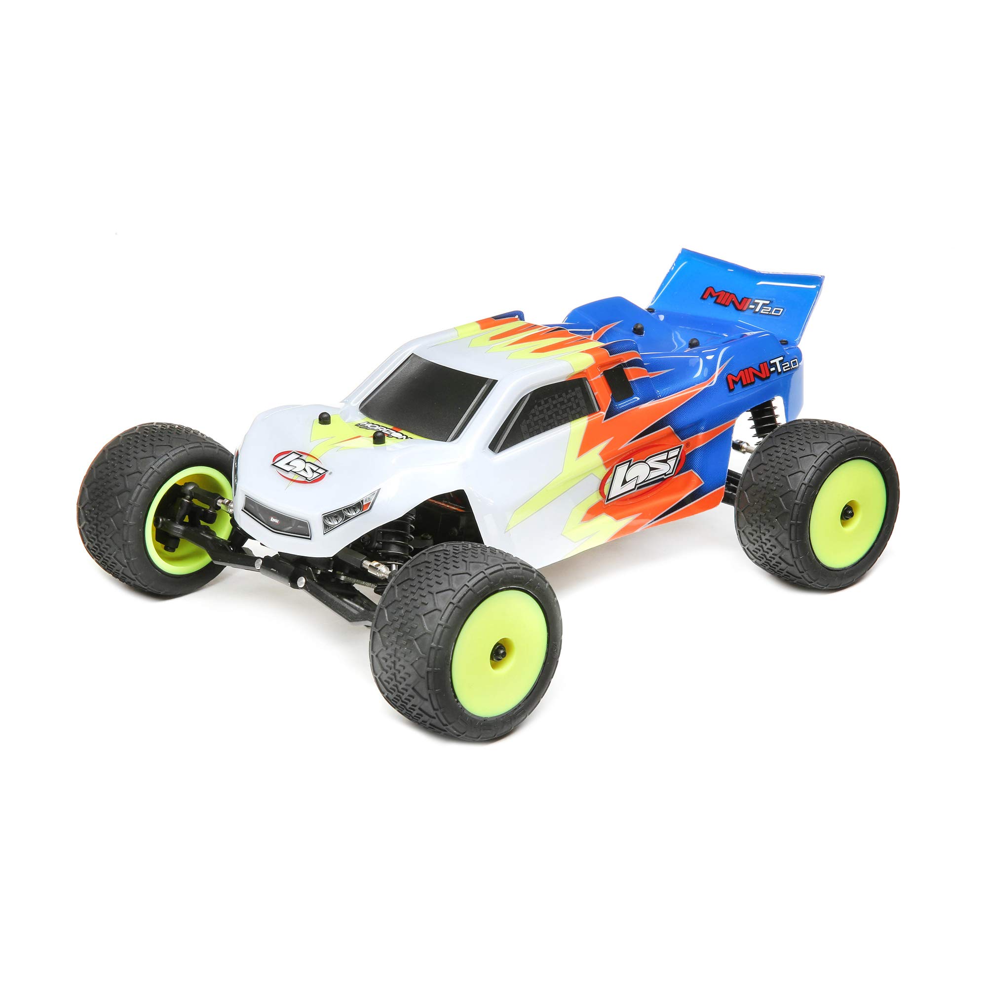 Foto 2 pulgar | Camión Rc Losi 1/18 Mini-t 2.0 2wd Cepillado Rtr Azul/blanco - Venta Internacional.