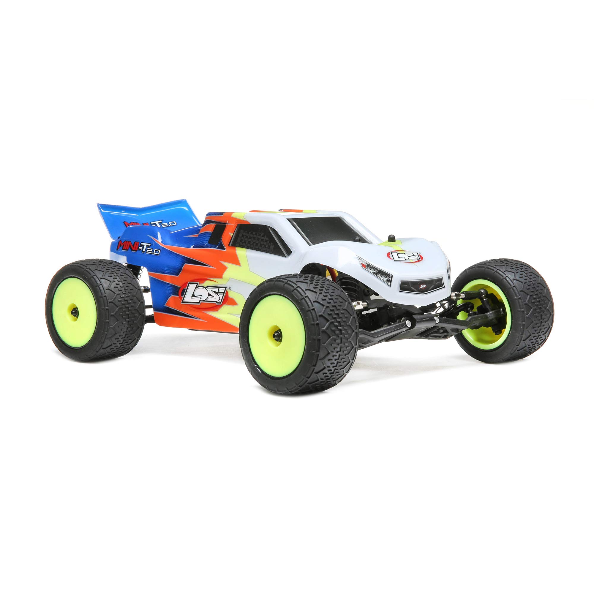 Foto 4 pulgar | Camión Rc Losi 1/18 Mini-t 2.0 2wd Cepillado Rtr Azul/blanco - Venta Internacional.