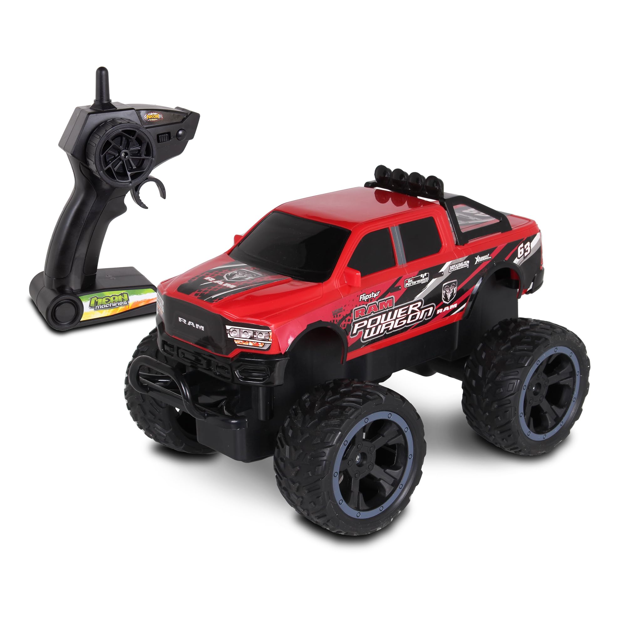 Foto 2 pulgar | Rc Monster Truck Nkok Ram 2500 Power Wagon, Tracción Trasera - Venta Internacional.