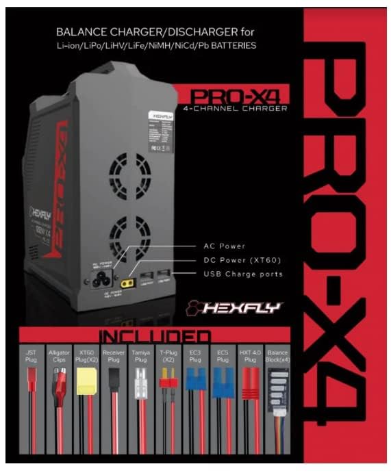 Foto 4 pulgar | Cargador Redcat Racing Hexfly Pro X4 - Venta Internacional.