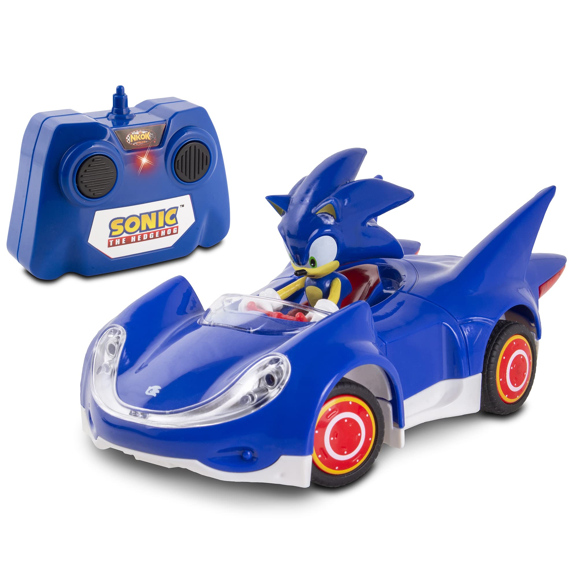 Foto 2 pulgar | Coche A Control Remoto Sonic Nkok Sonic & Sega All-stars - Venta Internacional.