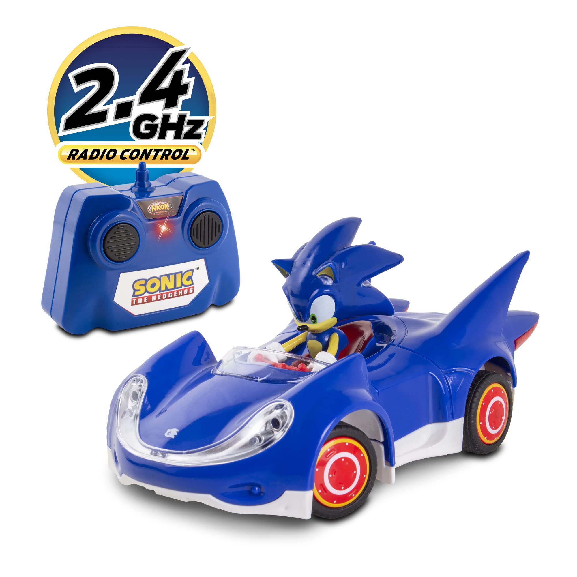 Foto 4 pulgar | Coche A Control Remoto Sonic Nkok Sonic & Sega All-stars - Venta Internacional.