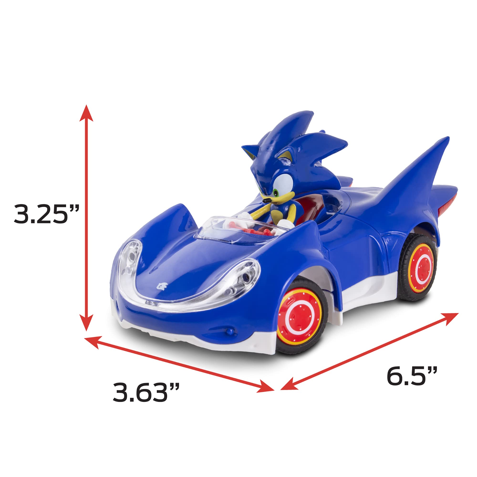 Foto 5 pulgar | Coche A Control Remoto Sonic Nkok Sonic & Sega All-stars - Venta Internacional.