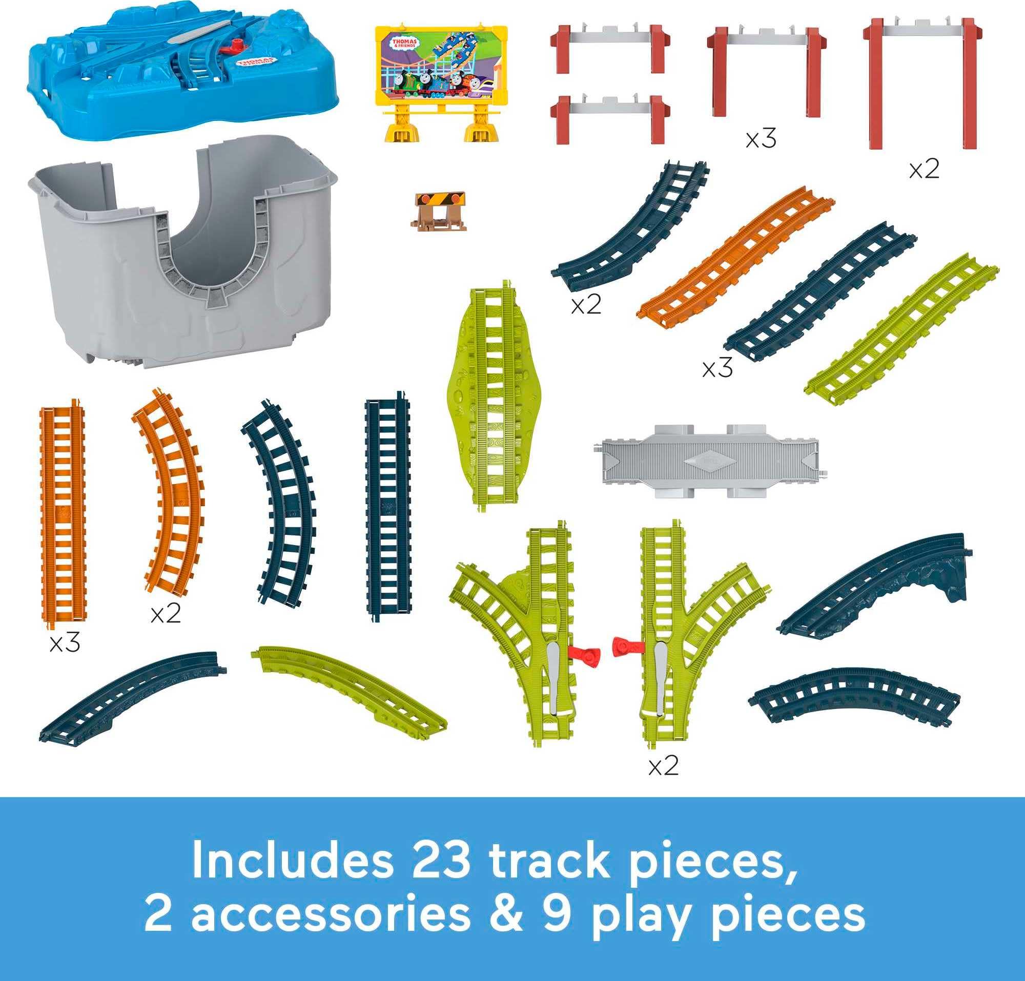 Foto 6 pulgar | Juego De Rieles De Tren De Juguete Thomas & Friends De 34 Piezas Para Niños Mayores De 3 Años - Venta Internacional.